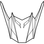 Casquette de casque cross alpinestars supertech s - m8 echo noir jaune fluo mat