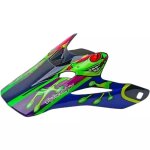 Casquette de casque cross arai mx - v barcia frog multicolore Casquette de casque cross arai mx - v barcia frog multicolore
