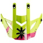 Casquette de casque ls2 mx437 evo heavy blanc jaune fluo Casquette de casque ls2 mx437 evo heavy blanc jaune fluo