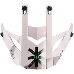 Casquette de casque ls2 mx437 evo heavy noir blanc Casquette de casque ls2 mx437 evo heavy noir blanc