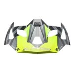 Casquette de casque ls2 mx703 extensible barrier jaune vert fluo Casquette de casque ls2 mx703 extensible barrier jaune vert fluo