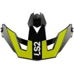 Casquette de casque ls2 of606 triality jaune fluo Casquette de casque ls2 of606 triality jaune fluo
