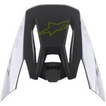 Casquette cross alpinestars s - m5 bond argent� jaune fluo brillant