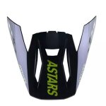 Casquette cross alpinestars s - m5 rayon nocturne ucla bleu blanc mat Casquette cross alpinestars s - m5 rayon nocturne ucla bleu blanc mat