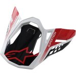 Casquette cross alpinestars supertech s - m8 triple noir rouge blanc Casquette cross alpinestars supertech s - m8 triple noir rouge blanc