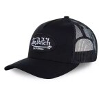 Casquette helstons x von dutch noir