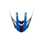 Casquette ls2 mx436 peak quaterback titanium bleu Casquette ls2 mx436 peak quaterback titanium bleu