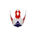 Casquette ls2 mx701 peak atlantis blanc rouge bleu Casquette ls2 mx701 peak atlantis blanc rouge bleu