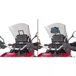 Chssis de support gps givi honda crf1100l africa twin