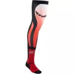 Chaussettes cross alpinestars brace rouge blanc Chaussettes cross alpinestars brace rouge blanc