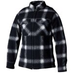 Chemise femme rst brushed noir blanc