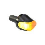Clignotant koso knight led noir mat / fum universel a l'unit