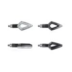 Clignotants a led chaft pitch noir