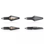 Clignotants led chaft teaser noir fum