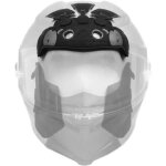 Coiffe agv pista gp rr noir rouge