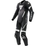Combinaison 1 pice dainese laguna seca 6 perf s / t version courte noir blanc anthracite