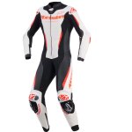 Combinaison 1 pi�ce femme alpinestars stella gp - r7 blanc noir rouge fluo