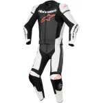 Combinaison 2 pièces alpinestars gp force lurv leather noir blanc rouge fluo Combinaison 2 pièces alpinestars gp force lurv leather noir blanc rouge fluo