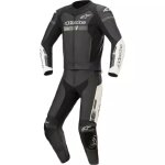Combinaison deux pièces alpinestars gp force chaser noir blanc Combinaison deux pièces alpinestars gp force chaser noir blanc