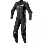 Combinaison femme alpinestars stella gp plus noir gris mtallique blanc