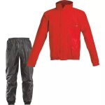 Combinaison de pluie 2 pices acerbis logo rouge