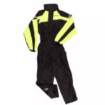 Combinaison de pluie bering iwaki noir jaune fluo Combinaison de pluie bering iwaki noir jaune fluo