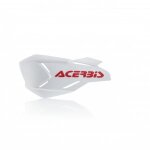Coques protge - mains acerbis x - factory blanc rouge
