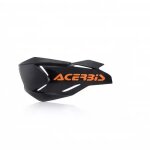 Coques protge - mains acerbis x - factory noir orange