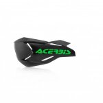 Coques protge - mains acerbis x - factory noir vert