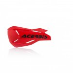 Coques protge - mains acerbis x - factory rouge noir
