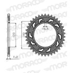 Couronne supersprox alu ral - 1792:42 - blk jta1792 - 42 51 - 29024 - 42 Couronne supersprox alu ral - 1792:42 - blk jta1792 - 42 51 - 29024 - 42