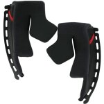Coussinets de joues shoei gt - air noir Coussinets de joues shoei gt - air noir