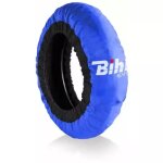 Couvertures chauffantes bleue pour pneu avant 120 et pneu arrire 180 - 200 bihr home track evo2 autorgule ...