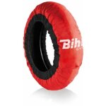 Couvertures chauffantes rouge pour pneu avant 120 et pneu arrire 180 - 200 bihr home track evo2 autorgule ...