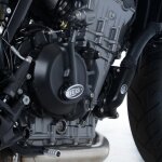 Couvre - carter droit (embrayage) r&g racing noir ktm duke 790