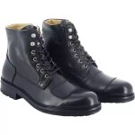 Demi - bottes helstons prairie vibram noir