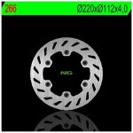 Disque de frein arri�re gauche ng 266 rond fixe husqvarna