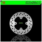 Disque de frein avant gauche ng 748 rond fixe honda