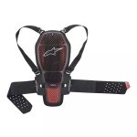 Dorsale bretelles alpinestars nucleon kr - 1 cell smoke noir rouge