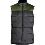 Doudoune sans manches racer chauffante the district 2 noir kaki