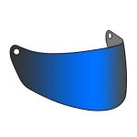 Visière scorpion ellip - tec maxvision pour scorpion exo - 2000 bleu Visière scorpion ellip - tec maxvision pour scorpion exo - 2000 bleu