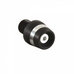 Embouts guidon lightech noir black & white series 44380001