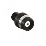 Embouts guidon lightech noir black & white series 44380101