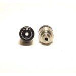 Embouts de guidon r&g racing noir honda