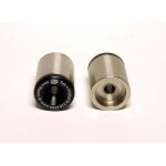 Embouts de guidon r&g racing noir kawasaki 446113