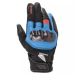 Gants alpinestars honda smx z drystar noir bleu rouge