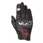 Gants alpinestars smx - 1 air v2 noir rouge