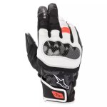 Gants alpinestars smx - z drystar noir blanc rouge