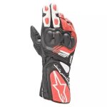 Gants alpinestars sp - 8 v3 noir blanc rouge fluo