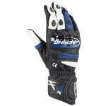 Gants bering snap noir bleu